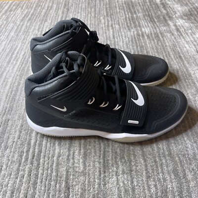 Nike Alpha Menace Force Savage Mid Turf Mens 14 Black Football AQ8130-001