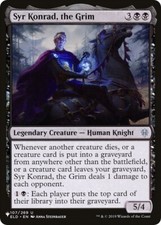 Syr Konrad, the Grim  #ELD 107 | PLST The List | MTG