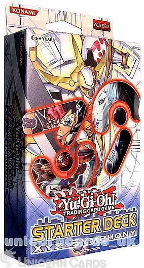 YuGiOh Starter Deck 2012: Xyz Symphony 1st Edition  Sealed Cards Only!