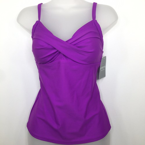 Athleta Twister Purple Tankini Top 32D / 32DD Tall Convertible Straps  190743245612 | eBay