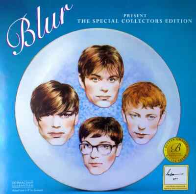2xLP Blur The Special Collectors Edition STILL SEALED, BLUE VINYL NEW OVP