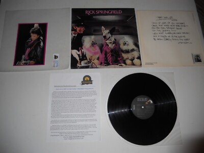 Rick Springfield Success Spoiled Me '82 1st USA EXC Presse Ultraschall Sauber