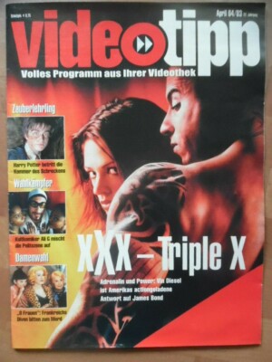 VIDEO TIPP 4- 2003 XXX-Triple X Vin Diesel Asia Argento Norah Jones Harry Potter