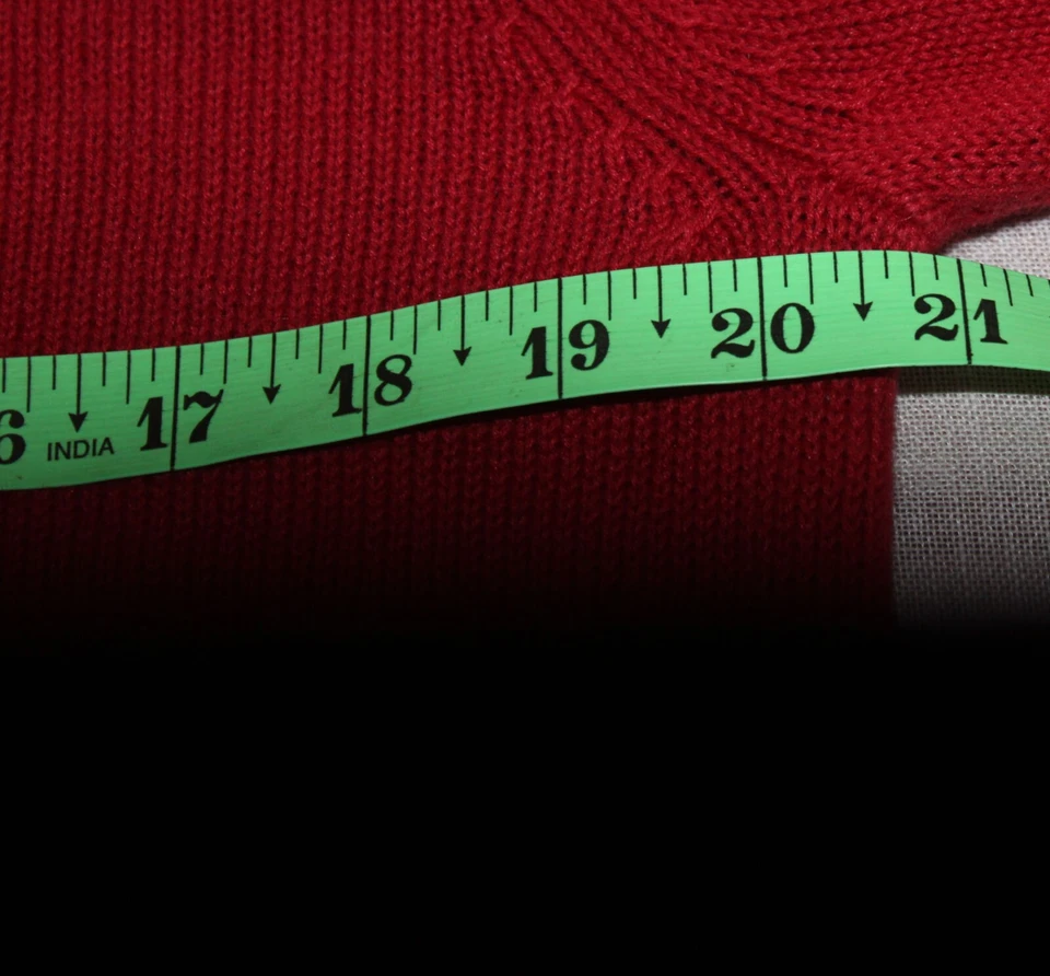 J. Khaki Boys Pullover Argyle Sweater Cotton Blend Sz XL Blend Red JK Kids - Image 4 of 4