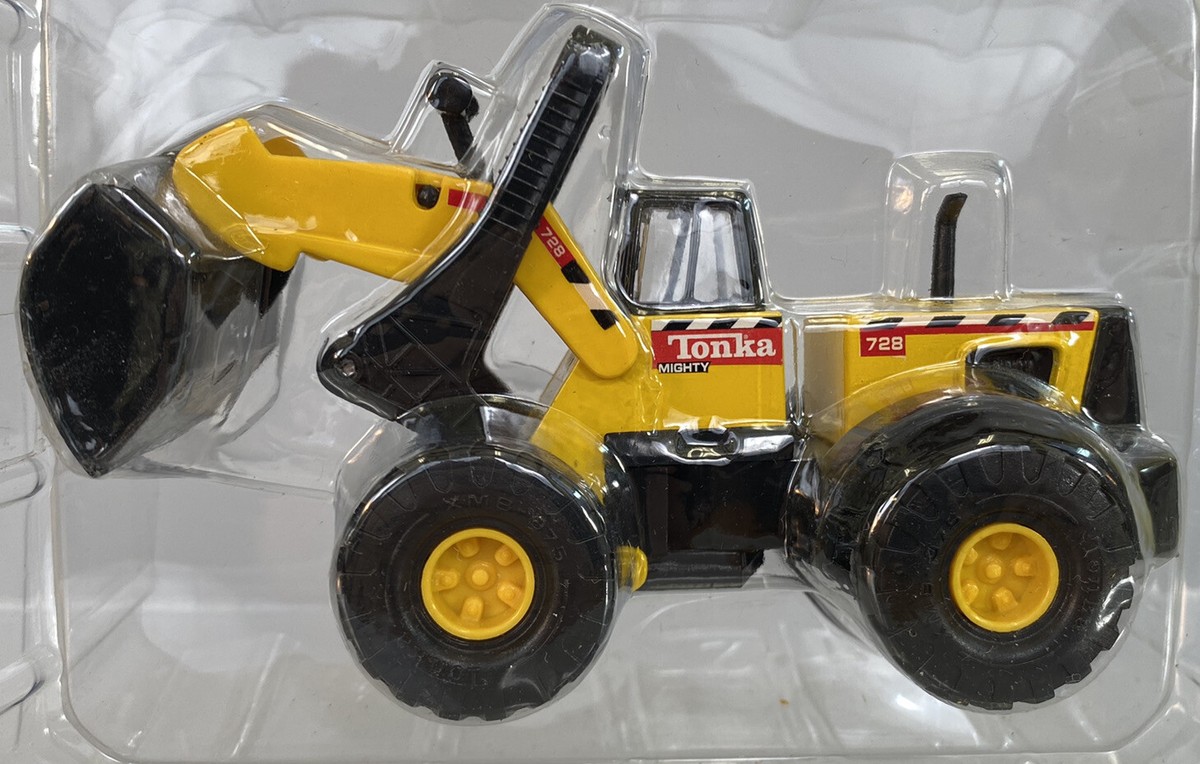 Vintage 1998 Maisto Mighty Mini Tonka 728 Front End Loader 1:64