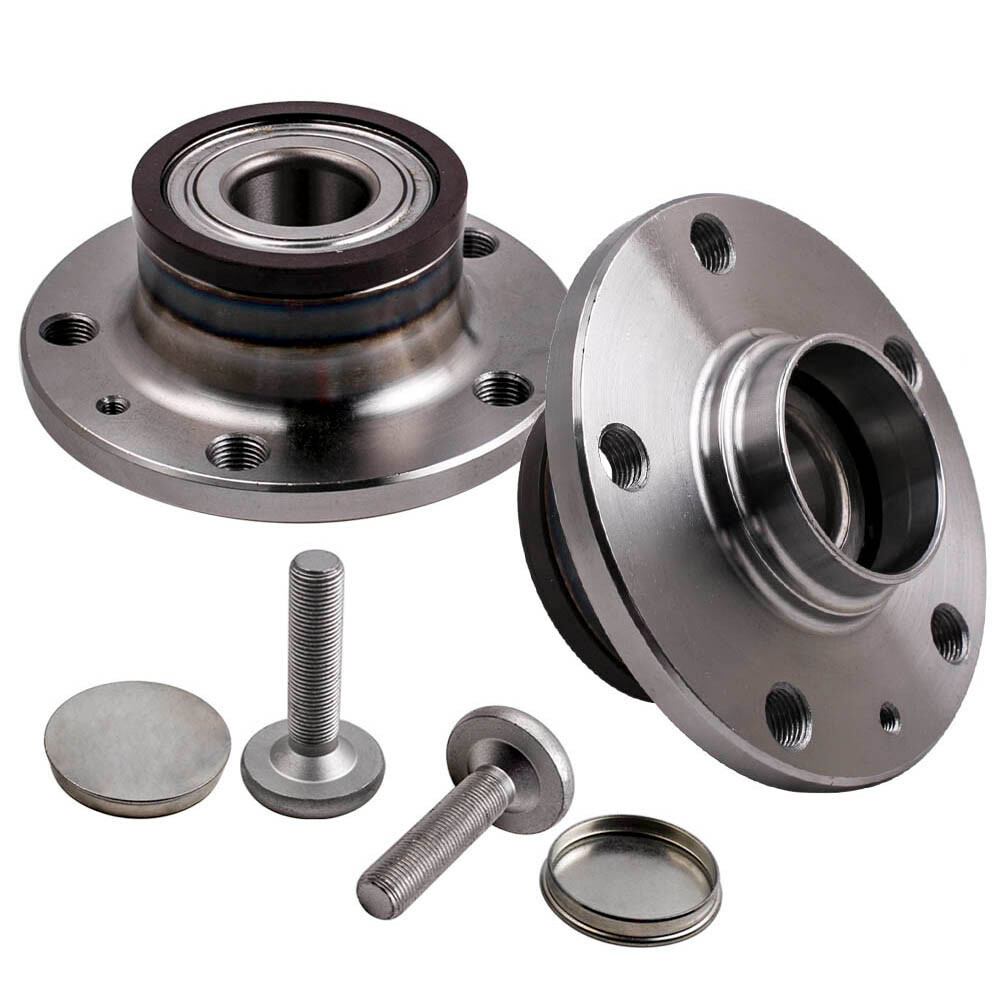 2X Rear Wheel Bearing HUB Kit For VW GOLF Passat Jetta EOS Caddy Beetle