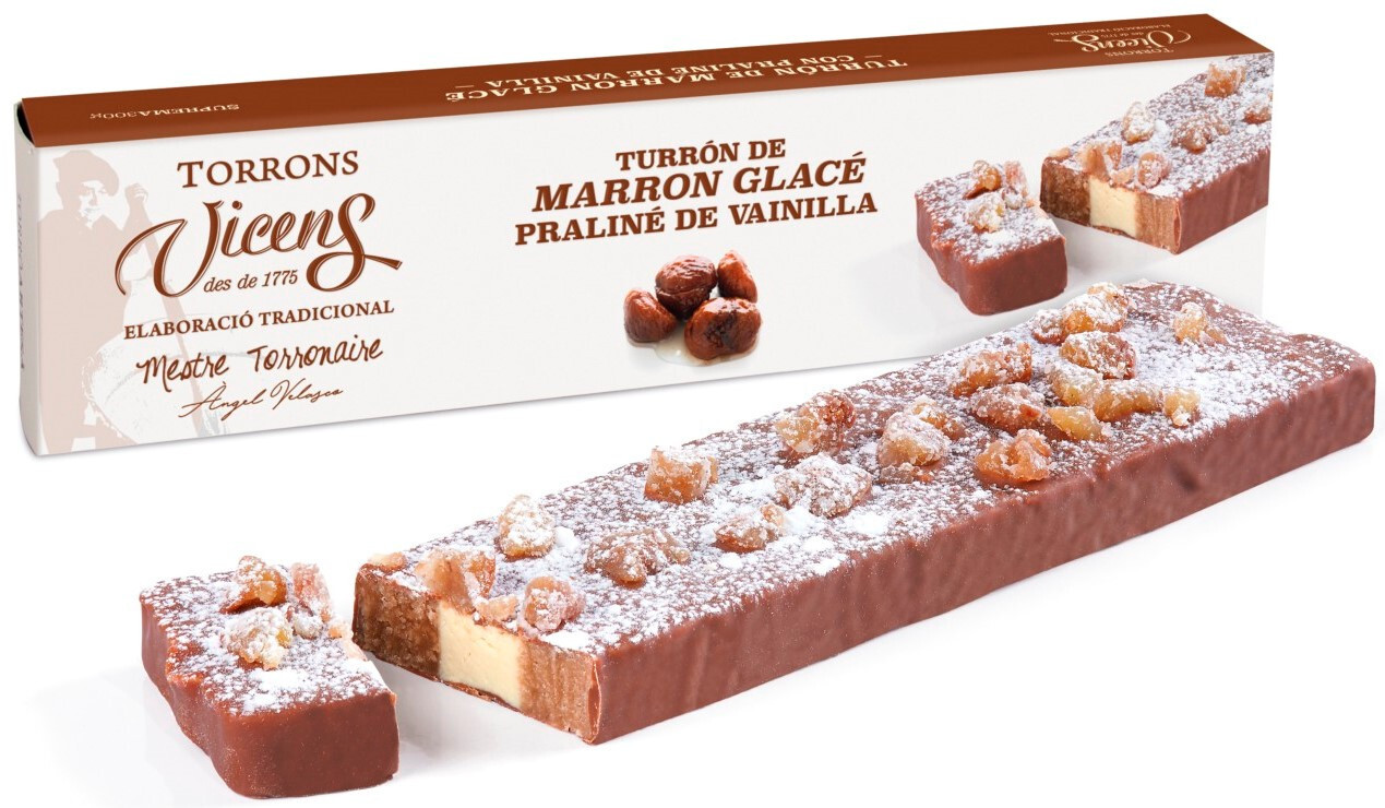 Vicens Agramunt's Torrons - Marrón Glacé & Vainilla Praliné - 10,58 oz/ 300 gr