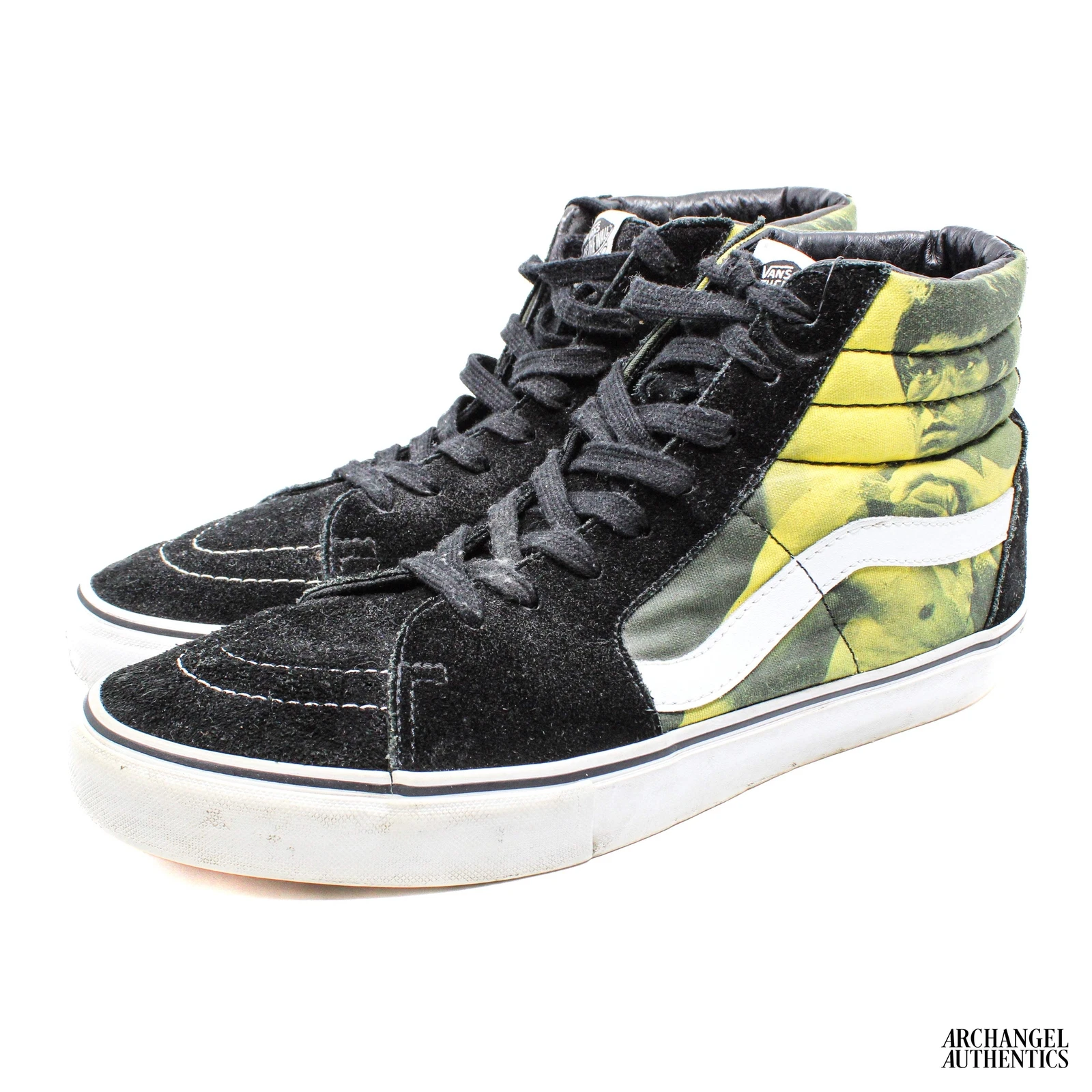 Vans x Supreme Sk8 Hi Pro Bruce Lee jaune