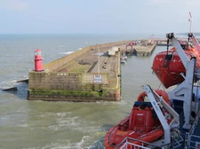 Photo 12x8 Breakwater at Rosslare Harbour  c2019