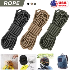 1/8" Elastic Shock Bungee Cord Multipurpose Nylon Crafting Stretch String Rope 