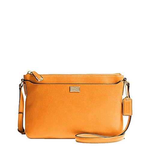 NWT Coach 46641 Madison OP Art Signature Zip Accordion Wallet