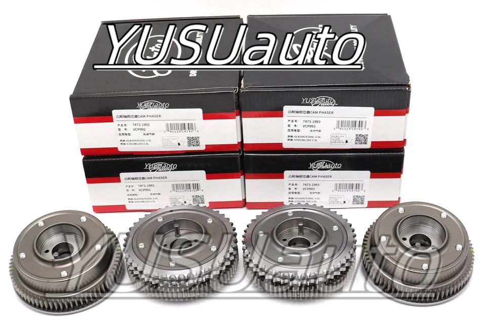 Ajustadores del árbol de levas Gates + Kit de cadena de distribución para Mercedes-Benz W203 W211 W164W221 Foto 2 de 4