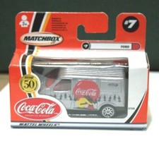Mattel Coca Cola Ford Van #7 NIB
