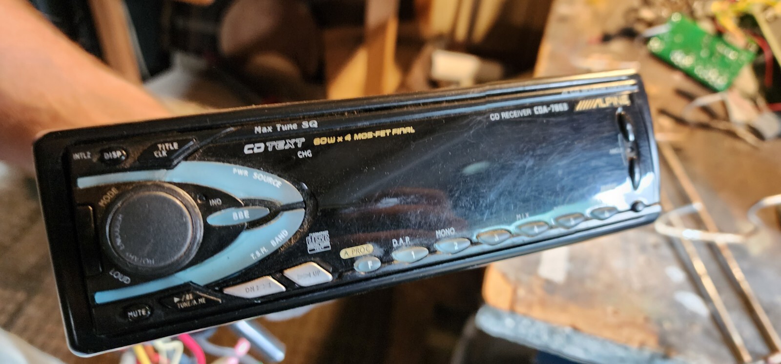 Alpine Car stereo CDA 7863 eBay