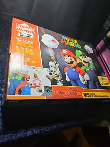 Nintendo Super Mario Treats at Home Halloween set 21 pezzi nuovo ottimo in qualsiasi momento - Foto 2 di 4