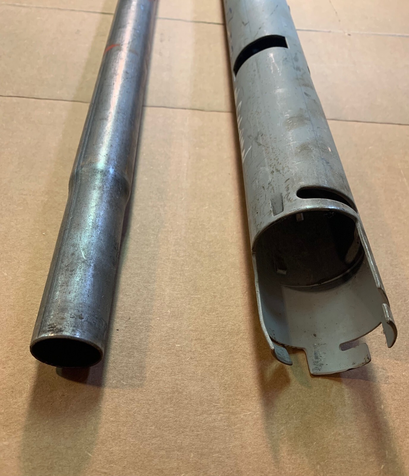 1955 1956 CHEVY POWER STEERING COLUMN SHIFT TUBE & MAST JACKET