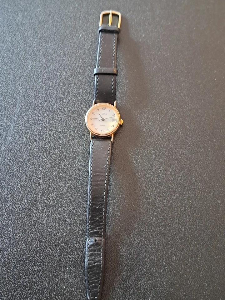 LUXOR Armbanduhr VINTAGE Quarz Uhr***LÄUFT***NEUE BATTERIE***SWISS MADE** - Bild 2 von 4