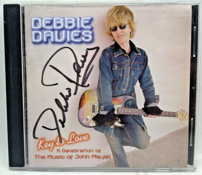 Key To Love : Celebration of Music of John Mayall by Debbie Davies CD  Autograph