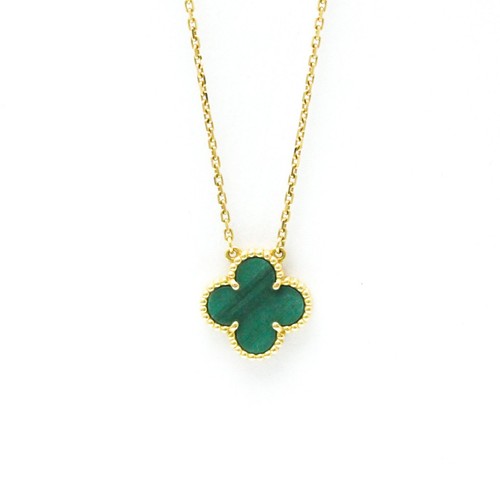 Van Cleef & Arpels Vintage Alhambra Yellow Gold (18K) Malachite Me... BF579200
