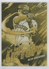 2021 Topps Fire We Have Liftoff Gold Minted Alex Bregman #WHL-7 0hd6