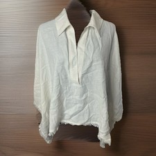 millibon Cape Poncho Raw Hem Small
