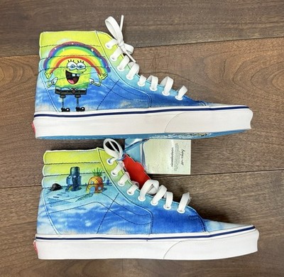 NEW Vans x SpongeBob SquarePants Men s Sneakers Shoes Sz. 9 (Women 10.5)