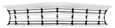 JEGS 79553 Grille 1967 Chevy Chevelle SS Malibu SS El Camino SS Stamped Aluminum