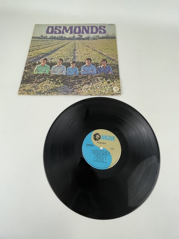 Osmonds - Osmonds LP Record 1970 First Press MGM Pop Rock 33 RPM