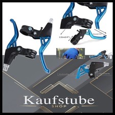 Fahrrad Bremshebel Aluminium, universal, ergonomisch, langlebig, blau