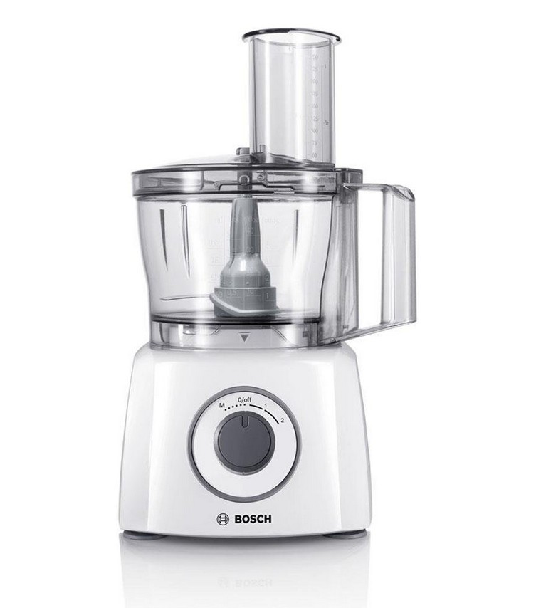Robot de cuisine multifonctions Bosch MCM3200W blanc compact de 2,3 litres