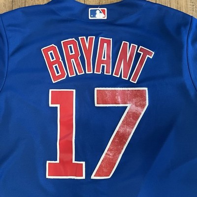 Maillot De Baseball Chicago Cubs Kris Bryant Taille 48 XL Bleu - Neuf Majestic