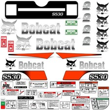 Decal Kit fits Bobcat S530 Track Skid Steer M-2 + Safety & Diesel Stickers USA