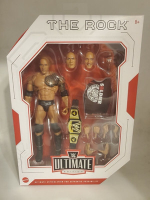 WWE Mattel Ultimate Edition Elite Wrestling Figur The Rock