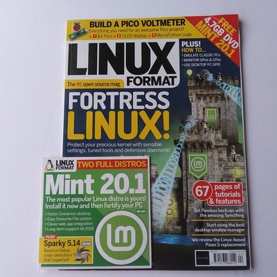 Linux Format Magazine #274 Apr 2021 Linux Mint 20.1 DVD Sparky 5.14 Distro