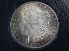 NobleSpirit 1890 S Morgan Silver Dollar Redfield Hoard Holder NGC MS62