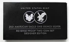 2021 2pc Reverse Proof American Silver Eagle Set - Type 1 & Type 2 !!!
