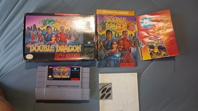 Tradewest Super Double Dragon Super Nintendo SNES NTSC-U/C w/ Box Manual