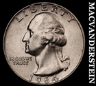 1964-D Washington Quarter-Scarce High Grade Lustrous No Reserve #i2630