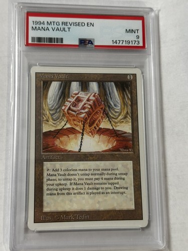 MTG Revised Mana Vault PSA 9