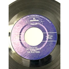 The Platters The Magic Touch / My Prayer Mercury 7" 45 RPM 1958 Release A.M.C.