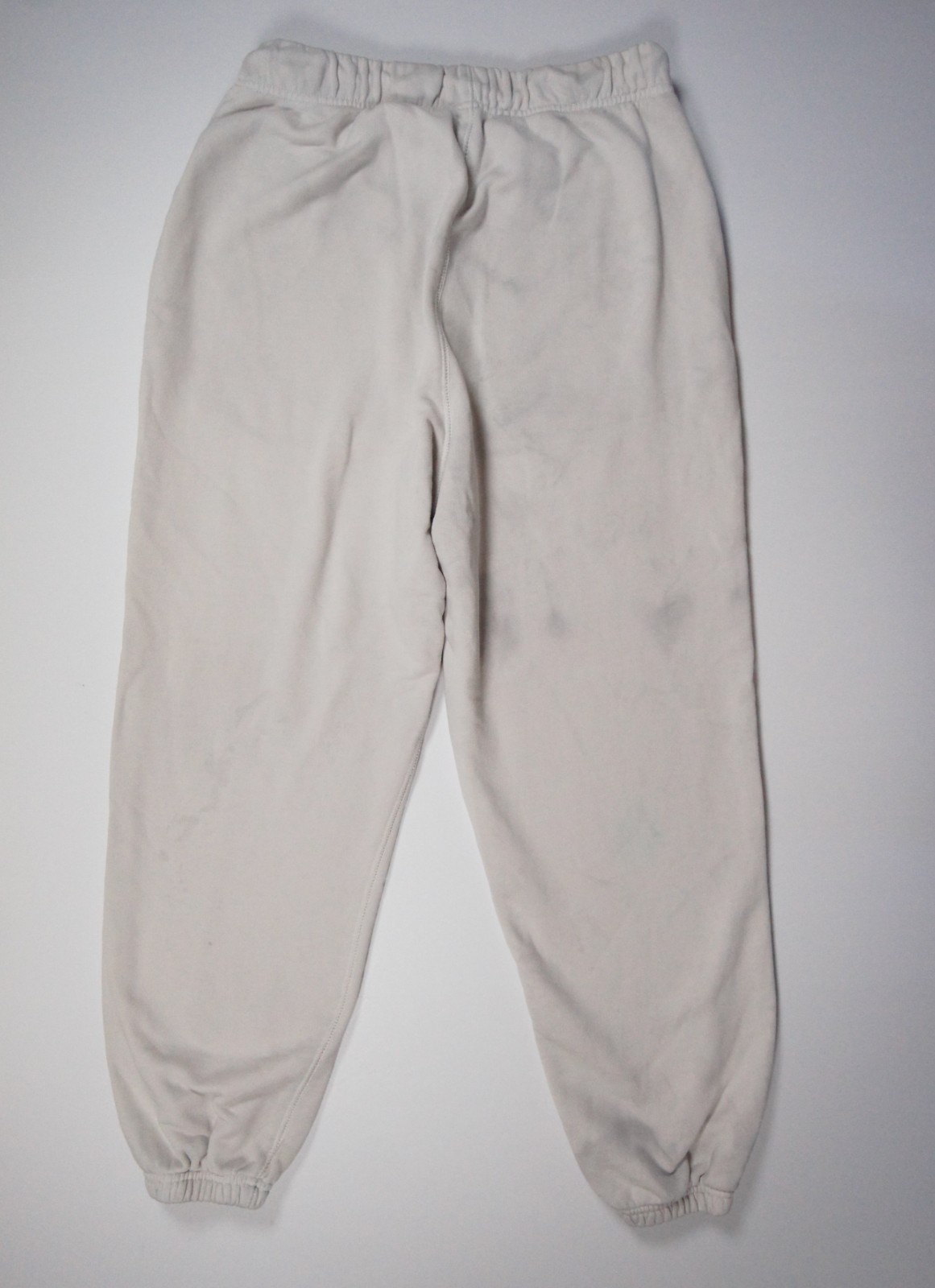 Elwood Pants Mens Medium White Sweatpants Lounge Casual Streetwear FLAWS READ*