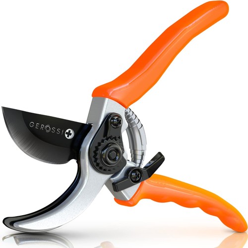 Premium Bypass Pruning Shears for Gardening - Heavy Duty, Ultra Sharp Garden ...