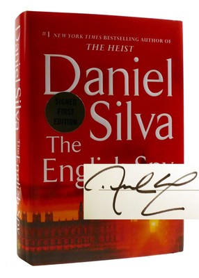 Daniel Silva THE ENGLISH SPY Signed 1st Edition 1st Printing