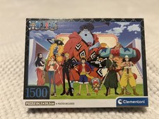 Clementoni Jigsaw Puzzle 1500 One Piece Onepiece Poster Included Anime