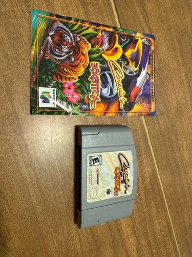 Cruis'n Exotica - Nintendo 64 N64 Cruisin video game racing sport cart + manual