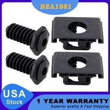 2 Pcs Adjustable Hood Bumper Buffer No. 55276482AB Fit for Dodge Ram 1500 2500