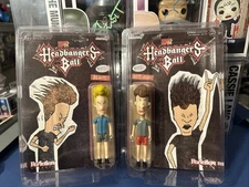 Super7 Reaction Headbanger’s Ball Beavis and Butt-Head Action Figures New RARE