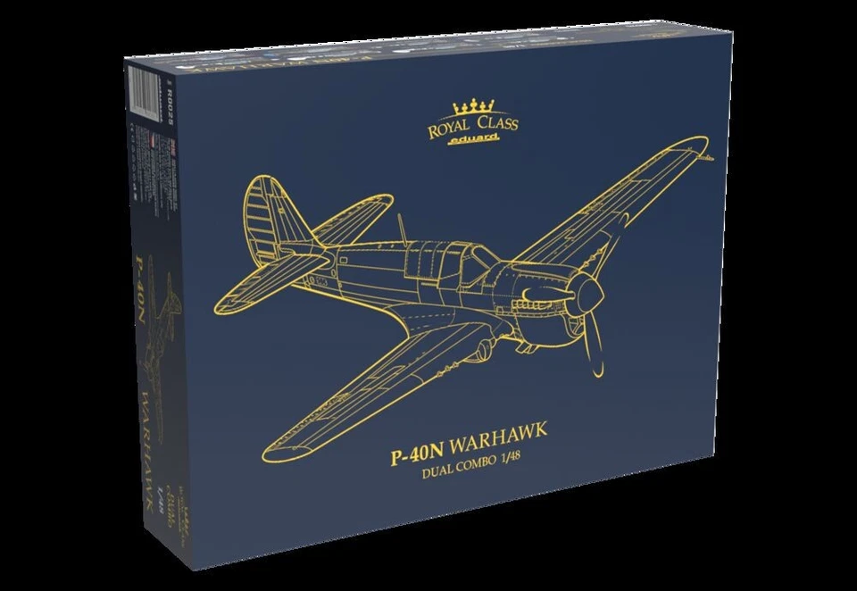 Eduard Plastic Kits R0025 - 1:48 P-40N Warhawk Royal Class Dual Combo - Neu