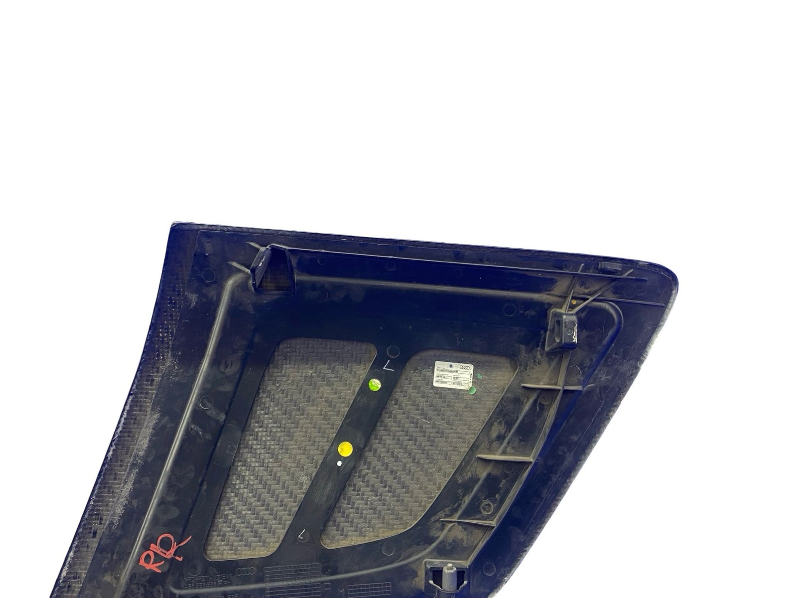 2017-2023 AUDI R8 REAR RIGHT SIDE VENT TRIM COVER MOULDING PANEL CARBON FIBER