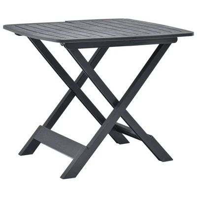 Table Pliable de Jardin Plastique Salle à Manger Dîner Terrasse Patio vidaXL - Photo 1/3